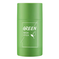 Cleansing and anti-blackhead green tea mask