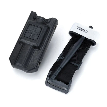 CAT Tourniquet Storage Box – Tactical MOLLE Medical Kit for Outdoor Emergency Response, Blood Control, and Rescue Scenarios