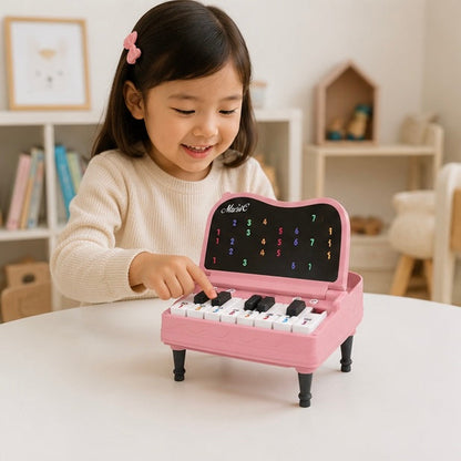 Electronic Rhythm Puzzle Game - Fast Push Light Up Sensory Toy for Travel, Learning and Interactive Entertainment