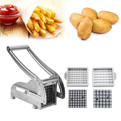 Manual Stainless Steel Vegetable Shredder – Quick Cut Potato & Carrot Grater Kitchen Gadget for Effortless Cooking