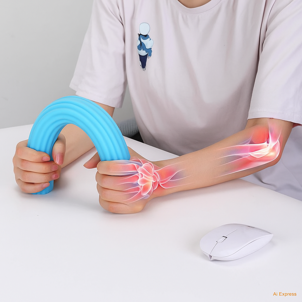 Resistance Training Flex Relax Bar – Tool for Tennis Elbow, Golfers, and Tendinitis, Improves Grip Strength and Forearm Muscles, Durable Twist Bar