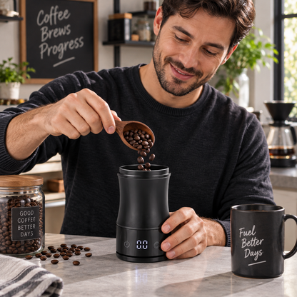 Coffee Dosing Cup – 2-in-1 58MM Integrated LED 0.1G Precision Scale Station for Espresso Preparation, Baristas and Coffee Accessories