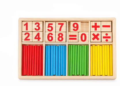 Kindergarten Counting Sticks – Educational Math Learning Toy for Children with Number Practice, Sorting, Early Arithmetic and Hands-On Classroom Activities