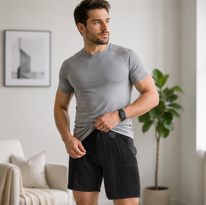 Compression Groin Thigh Sleeve - Adjustable Hip Support Brace for Strain Injury Recovery, Stabilizing Wrap for Men Women Sports Protection