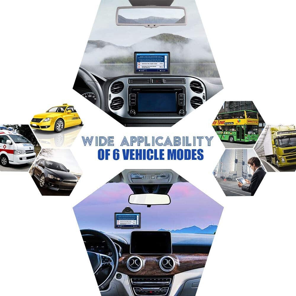 7 Inch GPS Navigation System for Car & Truck