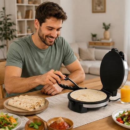 Electric Pancake Maker Machine - Multi-Purpose Household Cake and Crepe Cooker for Quick Breakfasts, Snacks and Family Gatherings