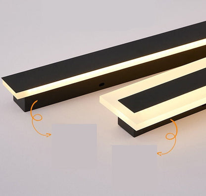 LED Strip Wall Light – Modern Waterproof IP65 Outdoor Lamp with Sleek Aluminum Body, Perfect for Garden, Patio & Porch Lighting