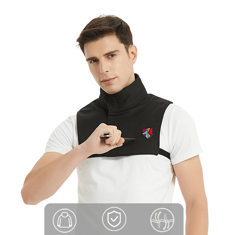 High Neck & Chest Protector – Cut & Slash-Resistant Neck Guard, Self-Defense Gear for Personal Safety, Tactical Use & Protection