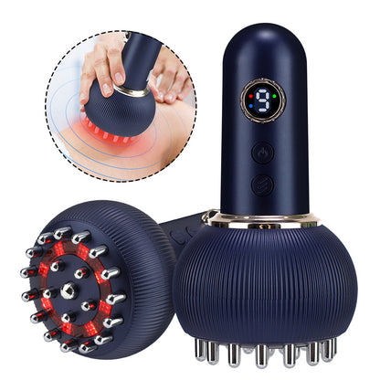 Electric Body Slimming Massager – Microcurrent Red Light Pressotherapy for Fat Burning, Lymphatic Drainage, and Cellulite Reduction at Home