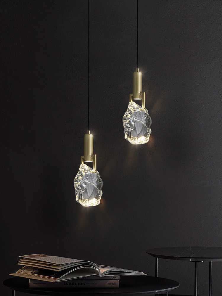 Nordic Crystal LED Pendant Light – Elegant Dining Room, Bar, Kitchen, and Bedroom Hanging Lamp, Luxury Suspension Chandelier for Modern Home Décor