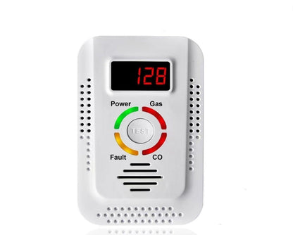 Natural Gas & Carbon Monoxide Detector – 2-in-1  Combustible Gas Leak Monitor for CO, LNG, LPG, Methane Safety, Home and Office Protective Device