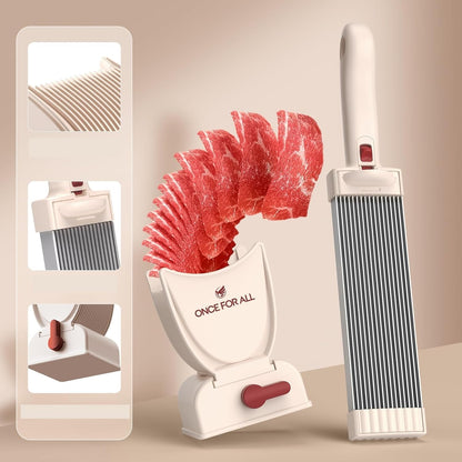 Stainless Steel Cleaver Meat Slicer – Manual  Knife Set for Effortless Beef, Pork, and Food Slicing at Home