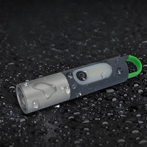 Rechargeable Zoomable LED Flashlight – Super Bright Compact White Laser Light for Camping, Hiking, Home & Emergency Outdoors