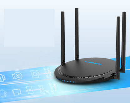 Dual Band Wireless Router – High-Speed Gigabit Mesh WiFi 6 Internet Router with Stable Connection, Wide Coverage, Low Latency, and Seamless Streaming for Smart Homes