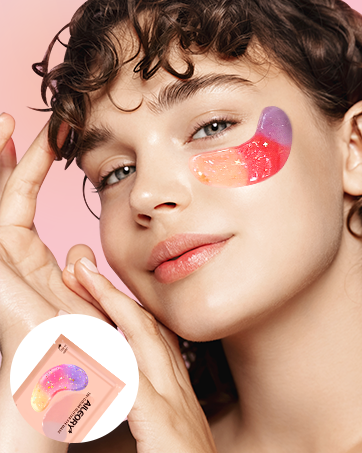 Glitter Eye Masks – 24pcs Caffeine & Collagen Infused, Hydrating Formula Minimizes Wrinkles, Non-Irritating & Perfect Gift for Skincare Lovers