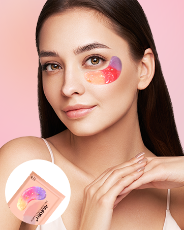 Glitter Eye Masks – 24pcs Caffeine & Collagen Infused, Hydrating Formula Minimizes Wrinkles, Non-Irritating & Perfect Gift for Skincare Lovers