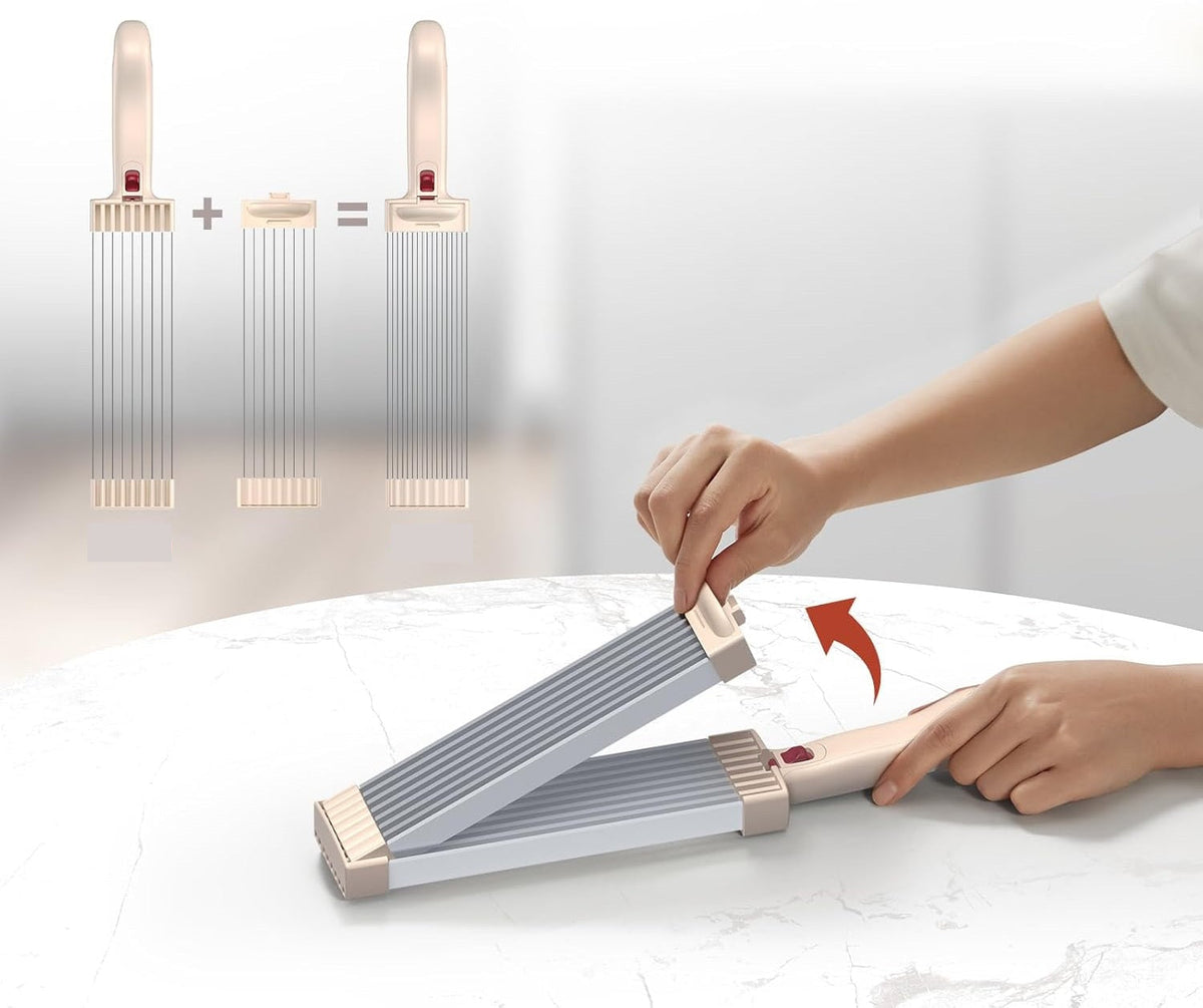 Stainless Steel Cleaver Meat Slicer – Manual  Knife Set for Effortless Beef, Pork, and Food Slicing at Home