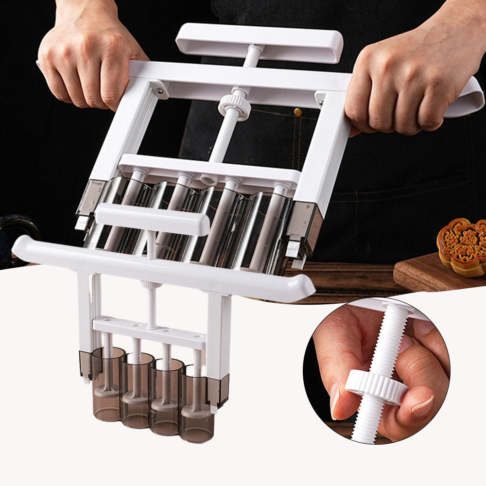 Hand-Pressed Mooncake Stuffing Separator – Dough Divider and Baking Mold Tool for Pastry, Peach Cake, and Kitchen Creations