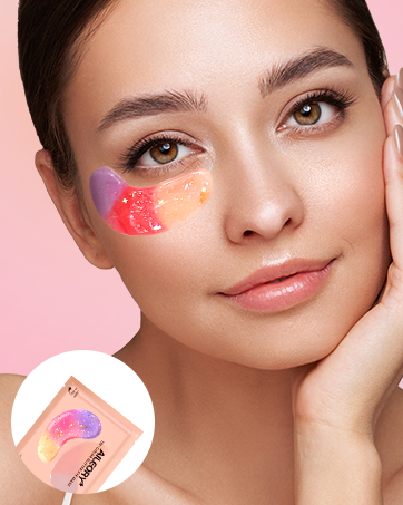 Glitter Eye Masks – 24pcs Caffeine & Collagen Infused, Hydrating Formula Minimizes Wrinkles, Non-Irritating & Perfect Gift for Skincare Lovers