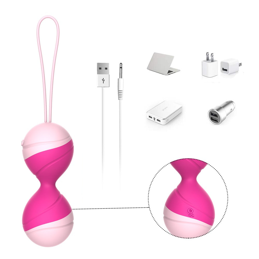 Wireless Kegel Balls Vibrating Egg Massager– Remote-Control Vaginal Tightening Exerciser with 10 Vibration Modes for Intimate Fitness
