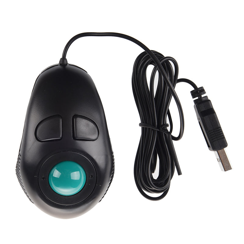 USB Mini Trackball Mouse – 4D Portable Finger-Controlled Handheld Device with Accurate Cursor Movement