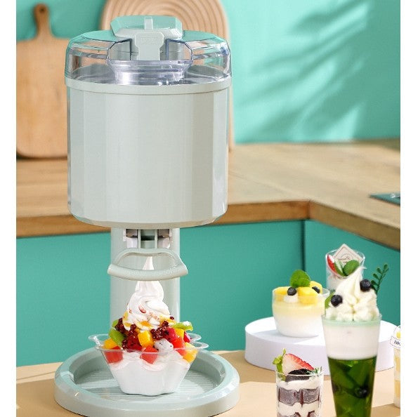 Automatic Mini Ice Cream Maker – Compact Electric Machine for Homemade Fruit Cones & Frozen Desserts