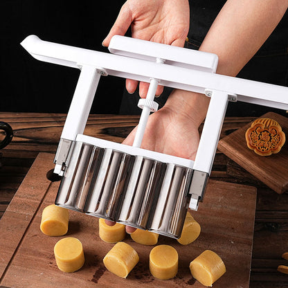 Hand-Pressed Mooncake Stuffing Separator – Dough Divider and Baking Mold Tool for Pastry, Peach Cake, and Kitchen Creations