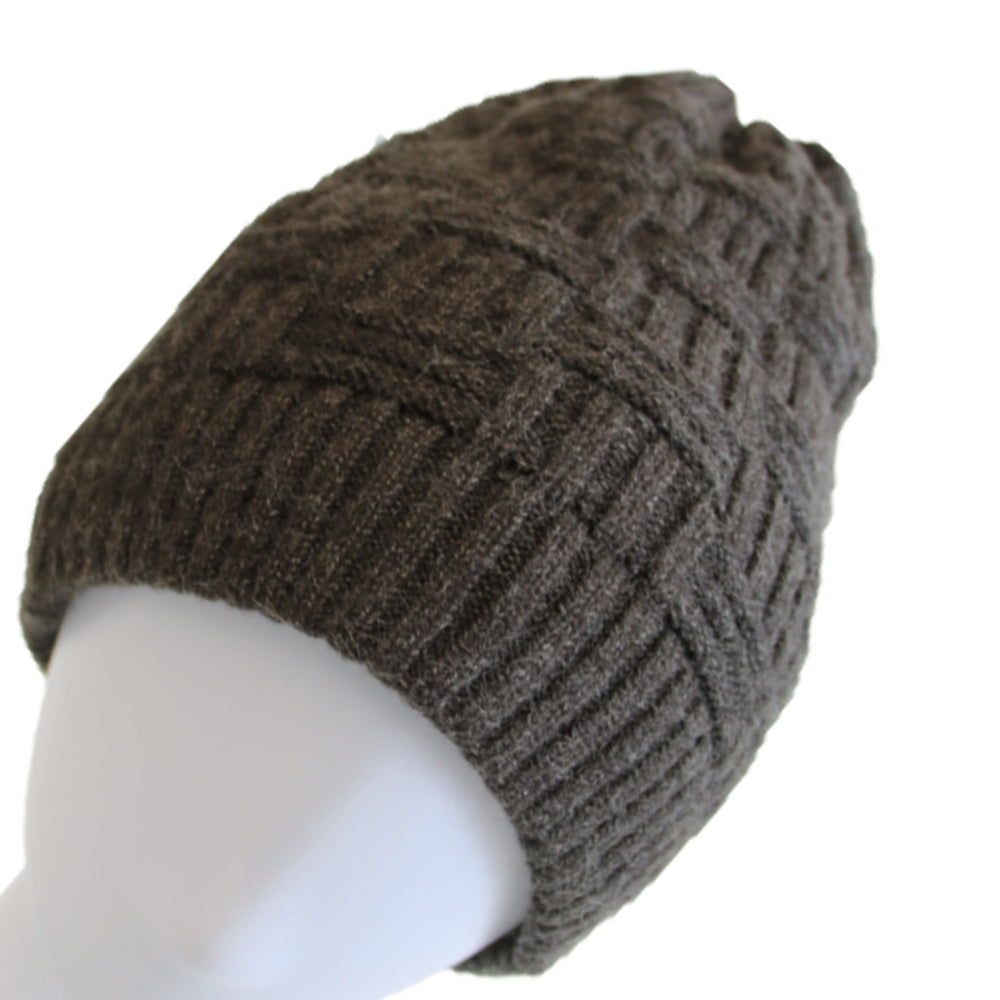 Rechargeable Heated Winter Hat – 3400mAh Battery Powered, Warm Black Beanie for Cold Weather Outdoor Adventures