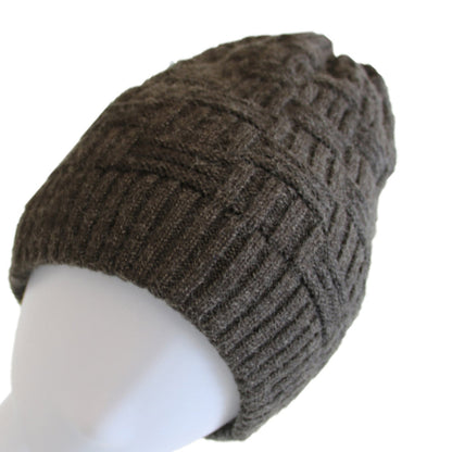 Rechargeable Heated Winter Hat – 3400mAh Battery Powered, Warm Black Beanie for Cold Weather Outdoor Adventures