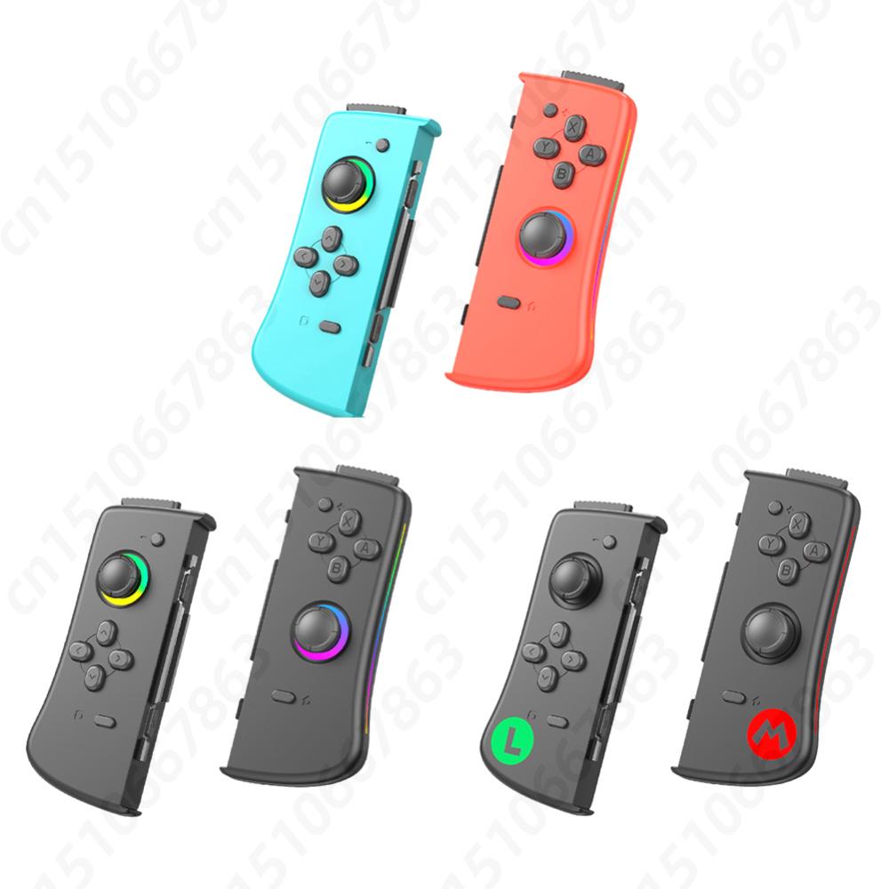 Wireless Joycon Controllers for Nintendo Switch – BT 5.0 Left & Right Joysticks for OLED, Lite & Classic Gaming Console