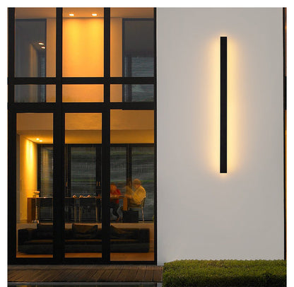 LED Strip Wall Light – Modern Waterproof IP65 Outdoor Lamp with Sleek Aluminum Body, Perfect for Garden, Patio & Porch Lighting