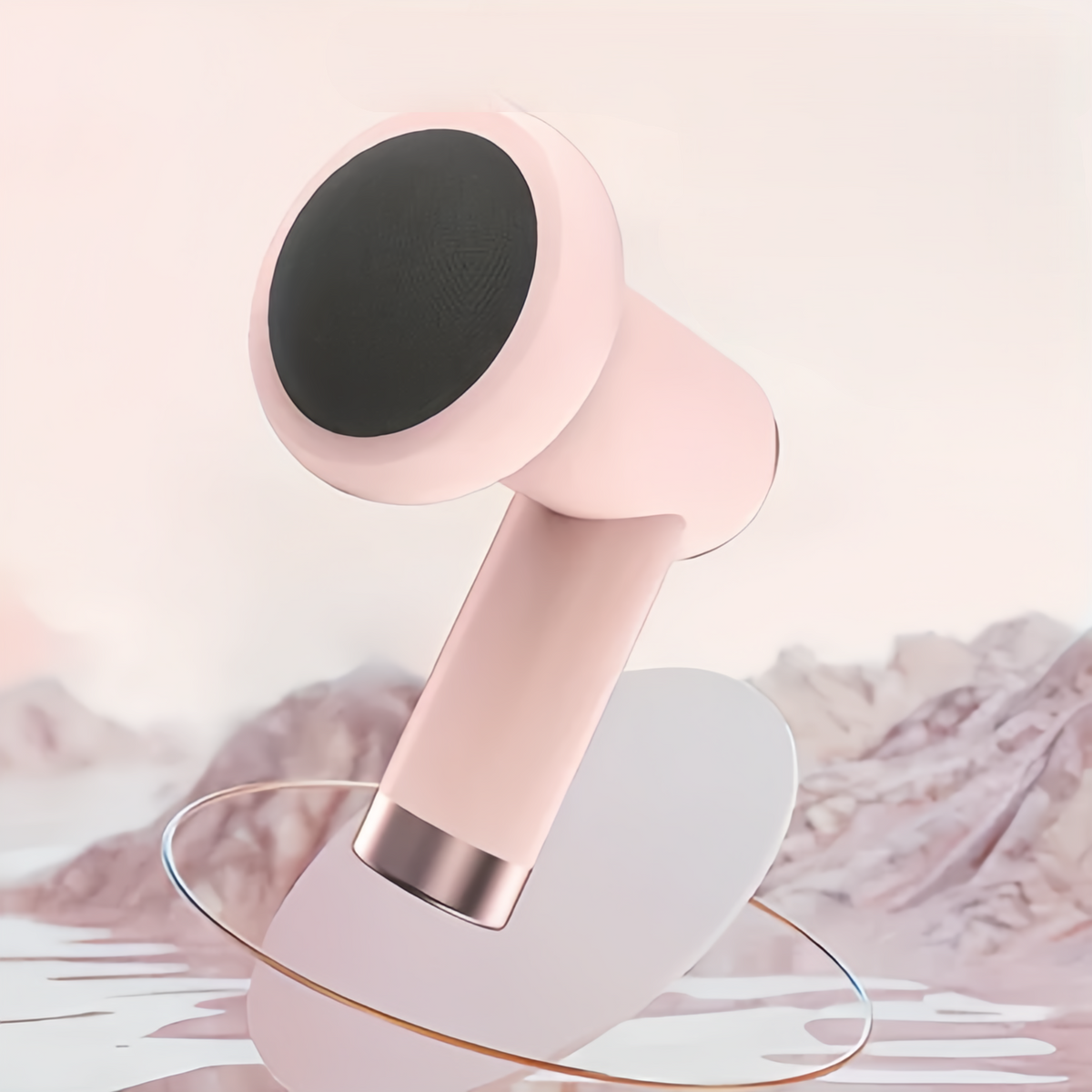 Handheld Body Massager Stick with 5 Interchangeable Heads – Fat Pusher, Wireless Charging, and Full-Body Deep Tissue Kneading