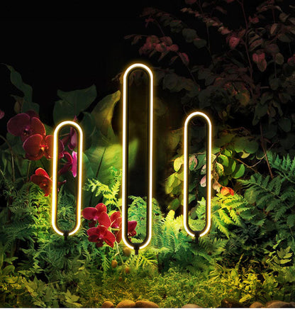 Minimalist Outdoor LED Lawn Lamp – Waterproof Round Garden Light for Pathways, Villas, Courtyards, and Landscape Decor