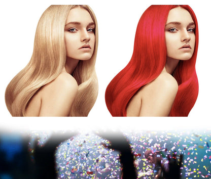 Temporary Hair Dye Wax Set – Washable Disposable Party Styling Cream for DIY Fashion Coloring, Nourishing Cream, and Fun Hairstyles
