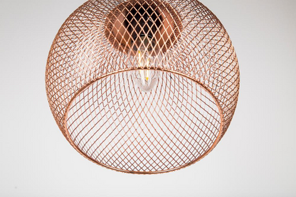 Nordic Modern Bird Cage Chandelier – Elegant Rose Gold Light Fixture for Dining Rooms, Living Rooms, Bars, and Walkways