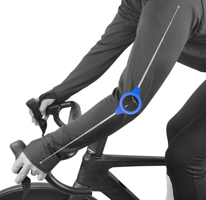 Cyclist Joint Protractor – Arm & Leg Angle Measurement Gauge Tool for Bike Fitting & Performance Optimization