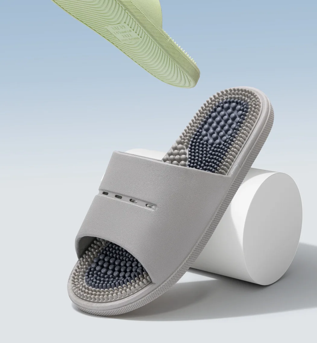 Acupressure Massage Slippers – Non-Slip Deodorant Bathroom Sandals for Men & Women, Ideal for Summer Foot Pain Relief