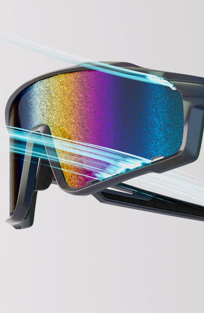 Nano Lens UV400 Cycling Glasses – Lightweight Outdoor Sports Sunglasses for Men and Women, Anti-Glare Bike Eyewear for MTB Riders