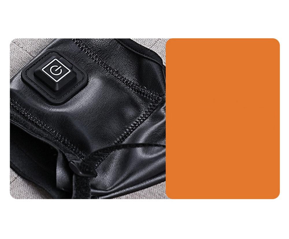 Rechargeable Electric Heated Gloves – Fingerless Winter Warming Gloves for Cycling, Outdoor Sports, and Cold Weather Comfort
