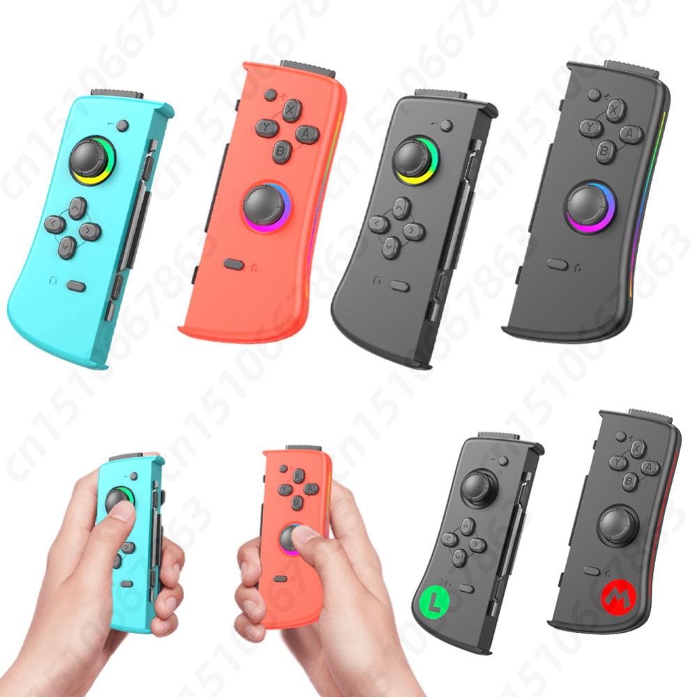 Wireless Joycon Controllers for Nintendo Switch – BT 5.0 Left & Right Joysticks for OLED, Lite & Classic Gaming Console
