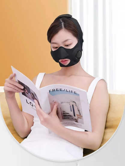 Smart V-Face Slimming EMS Mask – Electric Face Lift Device with Remote Control for Contouring, Tightening, and Skin Rejuvenation