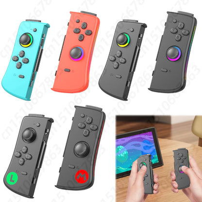Wireless Joycon Controllers for Nintendo Switch – BT 5.0 Left & Right Joysticks for OLED, Lite & Classic Gaming Console