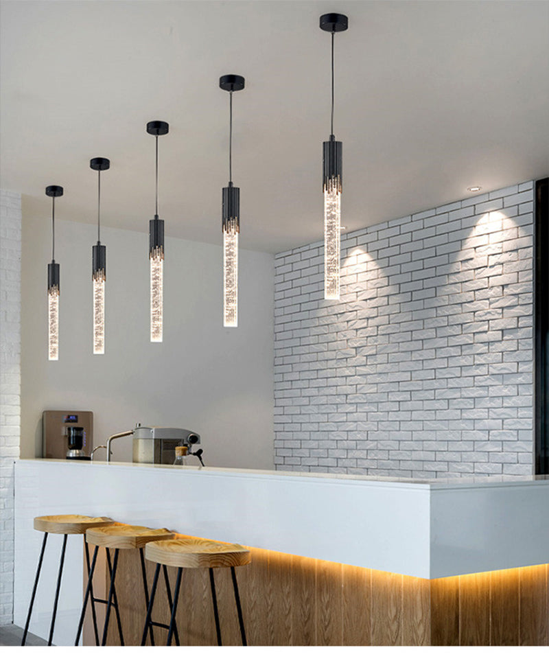 Modern Ceiling Crystal Chandelier Pendant Lamp – Hanging Light for Living Room, Kitchen, or Bedroom, Sparkling Bedside Home Décor