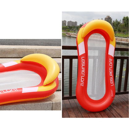 Inflatable Floating Water Hammock Lounge – Foldable Pool Bed for Summer Relaxation, Beach Parties & Outdoor Pool Fun