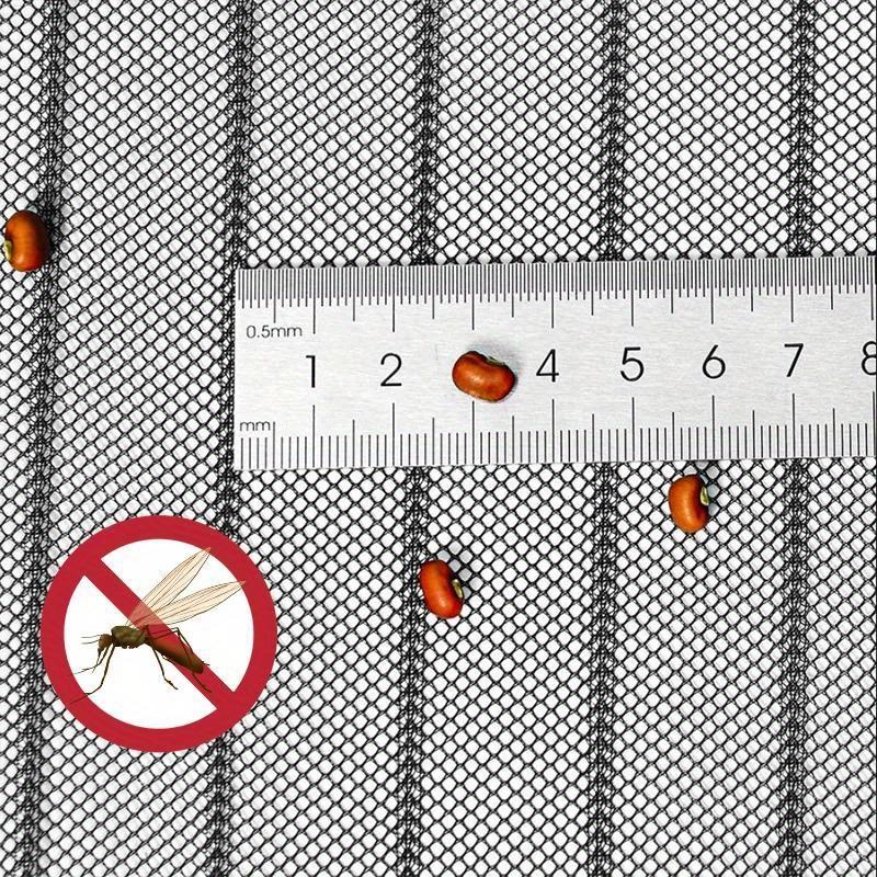 Magnetic Mesh Curtain – Easy-Install Insect and Mosquito Repellent Door Screen, Breathable Polyester Blend for Bedrooms, Living Rooms, and Summer Protection