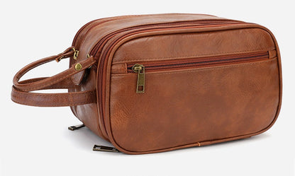 Modern Men’s Waterproof Toiletry Bag – Fashionable Multifunctional Travel Organizer with Durable Material for Youth, Business, and On-the-Go Storage
