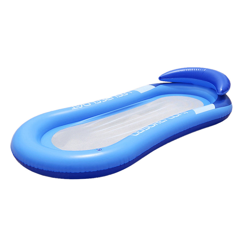 Inflatable Floating Water Hammock Lounge – Foldable Pool Bed for Summer Relaxation, Beach Parties & Outdoor Pool Fun