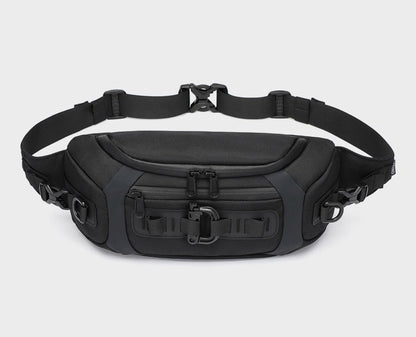 Men’s Tactical Waterproof Waist Bag – Outdoor Chest Sling & Crossbody Pack for Sports, Hiking & Daily Travel