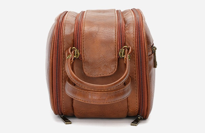 Modern Men’s Waterproof Toiletry Bag – Fashionable Multifunctional Travel Organizer with Durable Material for Youth, Business, and On-the-Go Storage