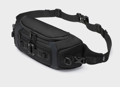 Men’s Tactical Waterproof Waist Bag – Outdoor Chest Sling & Crossbody Pack for Sports, Hiking & Daily Travel